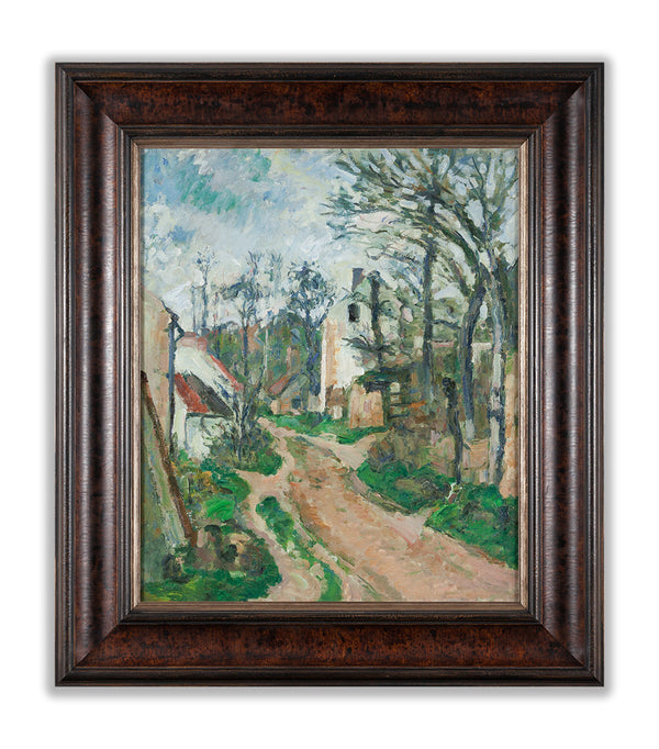 Road at Auvers-sur-Oise by Cézanne